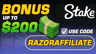 Stake Promo Code 2024  BEST CODE FOR BONUS  Stake Promo Code [upl. by Jarvis]