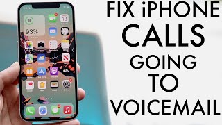 How To FIX iPhone Calls Going Straight To Voicemail 2022 [upl. by Julita]