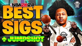 2K League ROTY Reveals BEST Sigs amp HIS Jumper in NBA 2K24 [upl. by Ainehta439]