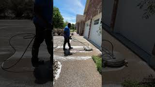 Driveway cleaning pressurewashing surfacecleaning [upl. by Bernita282]