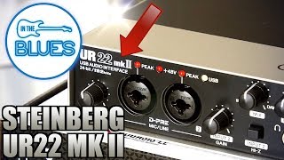 Steinberg UR22 MKII USB Audio Interface  Setup amp Audio Test [upl. by Thatch205]