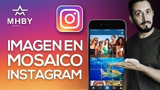 Como Hacer MOSAICO en INSTAGRAM desde PC  Photoshop CC 2018 [upl. by Ahsap661]