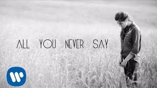 Birdy  All You Never Say Official Lyric Video [upl. by Ytisahcal]