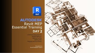 Revit MEP Essential Training Day 2 [upl. by Jaclin]