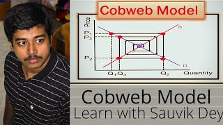 Cobweb Model Cobweb Theorem Economics  learn with Sauvik Dey [upl. by Burgwell]