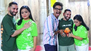 Orry Visits Bharti Singh amp Harsh Limbachiyaas Office In Andheri [upl. by Marra]