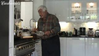 At Home with Antonio Carluccio  Small penne with prawns and lemon oil [upl. by Vaughn]