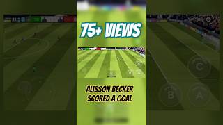 Alisson Becker Scored a goal 😱😱 [upl. by Aramal]