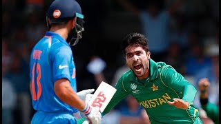 Muhammad Amir 31660 vs India Champions Trophy 2017 Final Ball by Ball [upl. by Amie]