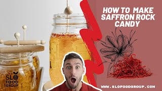 Saffron Rock Candy  How to Make Saffron Rock Candy [upl. by Elsie84]