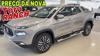 PREÇO DA FIAT TORO RANCH DIESEL 2024  2025 ELA TEM 16 DE DESCONTO PARA PR OU CNPJ VEJA [upl. by Nagem]