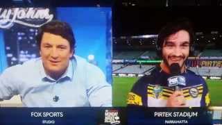 Thurston and Hindy Post Match [upl. by Berey248]