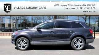 2007 Audi Q7 42 in review  Village Luxury Cars Toronto [upl. by Esinej557]