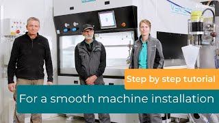 Machine installation of the VEN SPRAY ONE  Tutorial [upl. by Samohtnhoj]