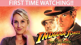 INDIANA JONES AND THE LAST CRUSADE 1989  FIRST TIME WATCHING  MOVIE REACTION [upl. by Buell]