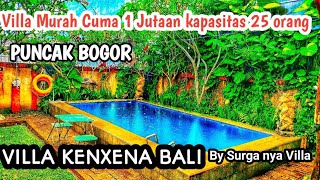 Villa Murah ‼️ KENXENA BALI BY SURGANYA VILLA [upl. by Ecneret]