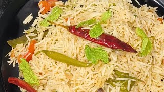 kuska plain biryanihyderabadi kuska ricetasty flavourful aromatic kuska ricehealthy tasty rice [upl. by Ahsinned495]