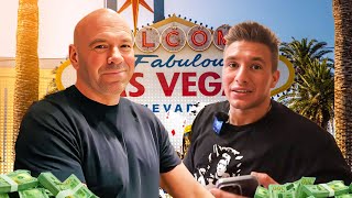 Stevewilldoit amp Dana White Wild Gambling Night at Vegas High Stakes Blackjack [upl. by Erialb]