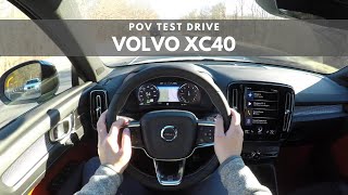 2020 Volvo XC40  POV Test Drive [upl. by Bethina833]