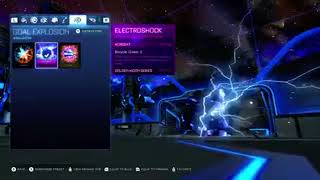 Electroshock Goal Explosion ROCKET LEAGUE [upl. by Rozalin]