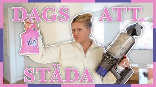 STÄDA LÄGENHETEN MED MIG SPEED CLEANING [upl. by Anoirb]