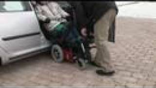 Easy transfer into car from power wheelchair [upl. by Hploda377]