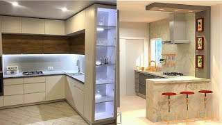 100 Modular Kitchen Design Ideas 2024 Open Kitchen Cabinet Colors Modern Home Interior Design Ideas [upl. by Annaeoj]