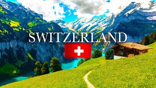 SWITZERLAND  4K RELAXATION FOOTAGE  PURE NATURE WITH CALMING MUSIC [upl. by Latimer]