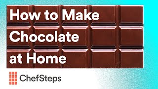 Make Chocolate at Home with No Fancy Tools [upl. by Portie]