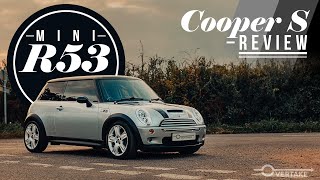 Mini Cooper S R53 Review and drive after 1 year ownership  OVERTAKE [upl. by Sokul406]