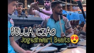 Bella Ciao Roto Version banjo party  jogeshwari Beats indian style shorts [upl. by Alohs]