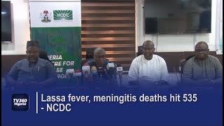 Lassa fever meningitis deaths hit 535  NCDC [upl. by Inness]