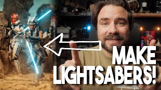 The LIGHTSABER tutorial how to make your own [upl. by Ardnaid]