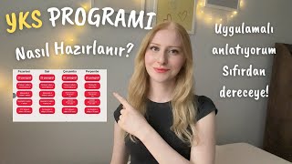 YKS 2025  Derece Programı Nasıl Hazırlanır Uygulamalı En Detaylı Program Videosu ❗️yks yks2025 [upl. by Peppard578]