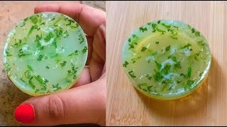 Aloevera Homemade Soap with Vitamin E Oil for Full Body Polishing amp Skin Whitening Body Acne [upl. by Mayes]