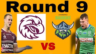 2024 NRL Round 9 Highlights  Manly SEA EAGLES 🆚 Canberra RAIDERS [upl. by Sldney625]