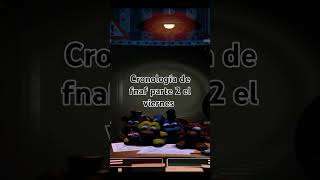 Cronología de fnaf fnaf fivenightsatfreddys [upl. by Olegnaid]