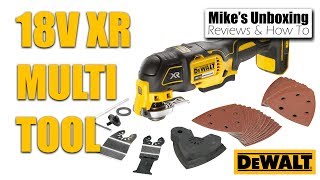 DeWalt DCS355N Brushless Oscillating Tool  Super Multi Tool Unboxing [upl. by Ytirehc]