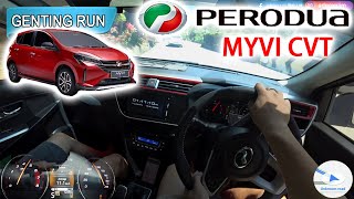 Part 22  2022 Perodua Myvi 15 AV  Malaysia POV Genting Run 冲上云霄 CC Subtitle [upl. by Rogerg539]