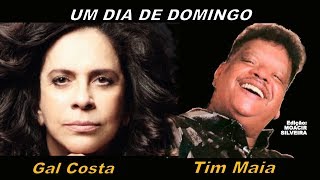 UM DIA DE DOMINGO letra e vídeo com GAL COSTA e TIM MAIA vídeo MOACIR SILVEIRA [upl. by Gomar345]