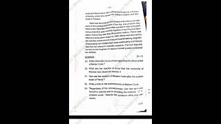 Alternative English Question Paper 2024  AECCII Alt English Question Paper 2nd Semester [upl. by Dremann]