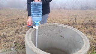 Simple idea how to make a manual water pump that works without power and without fuel [upl. by Arreik528]