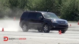 Heres the 2014 Honda Pilot 4WD Test Drive on Everyman Driver [upl. by Morgenthaler]