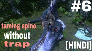 Taming spino without trapark survival evolved gameplay615GRFun [upl. by Hannaj]