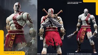 Preview 112 God of War Kratos  Godslayer  Sigma Studios action figure [upl. by Hanyaz]