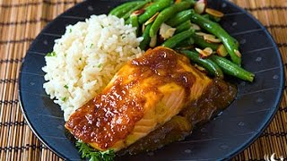 Mango Glazed Salmon Cooking Instructions [upl. by Sacha]