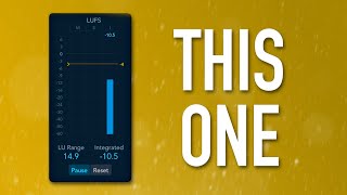 How to measure LUFS in Logic Pro [upl. by Dagney]