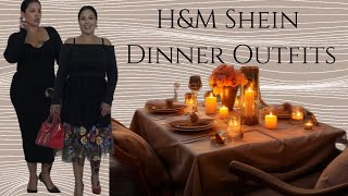 HampM Shein Dinner Dress Outfits [upl. by Onek]