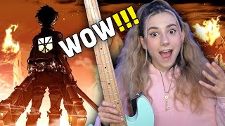 SINGER Reacts to ATTACK ON TITAN Openings 17 for THE FIRST TIME   Musician Reaction amp Analysis [upl. by Saimon961]