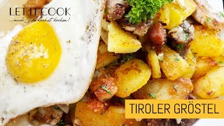 Tiroler Gröstel mit Speck und Spiegelei [upl. by Norvell]